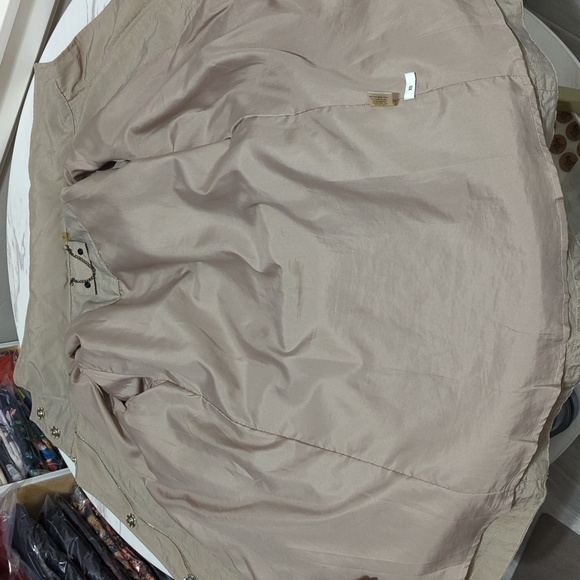 Taupe Color Jacket/coat for rain Size XS Chest 39 inches - Picture 12 of 16